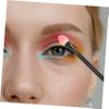 DEARMAMY 30Pcs Double Ended Disposable Eyeshadow Applicators Professional Cosmetic Brush for Eye Makeup for Travel Parties Weddings and Daily Use Versatile Sponge Brushes view 3