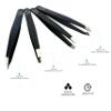 CITI GLAMOUR Professional EyeBrow, Eyebrow Tweezers for Removing Facial Hairs, Ingrown Hairs,Splinter and Blackheads Ideal for Stocking Stuffer for Men and Women Pack of 4 (Black) view 4
