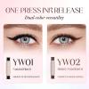 2025 New Foldable Eyeliner Stamp for Perfect Wings,Waterproof Winged Eyeliner Tool for Perfect Wings Smudge Proof Eyeliners Pen for Beginners (Brown 2Pcs) view 3