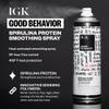 IGK Good Behavior Smoothing Spray 12 oz | Anti-Frizz Heat Protectant with 450F Protection | Keratin-Like Finish for Sleek, Shiny Hair | Lightweight, Vegan & Color Safe view 2