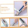GALPADA Duckbill Eyebrow Pencil Sharpener Tool 3pcs Adjustable Makeup Marker Sharpener Aid for Precise Eyebrow and Lip Pencils view 2