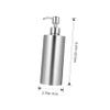 Alipis Stainless Steel Dispensing Bottles Lotion Travel Storage Bottles Pump Head Leak for Shampoo Soap Lotion view 2