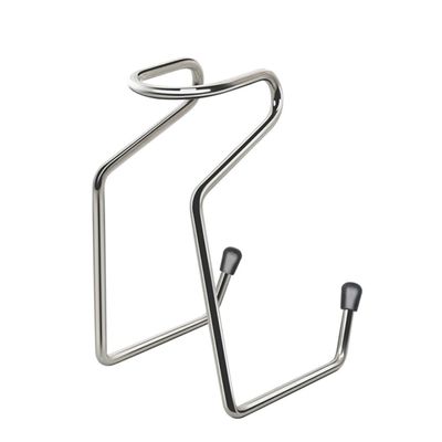 BIUDECO Durable Razor Brush Stand Compact Shaving Brush Holder Rack Creative Alloy Storage for Safety Razors Space Saving Design for Wash Sink Keeps Brushes