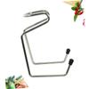 BIUDECO Durable Razor Brush Stand Compact Shaving Brush Holder Rack Creative Alloy Storage for Safety Razors Space Saving Design for Wash Sink Keeps Brushes view 4
