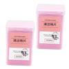 WRITWAA 400pcs Glue Cleaning Pads Reusable Cotton Rounds Cleaning Cloth for Eyelash Adhesive No Dregs No Chips view 1