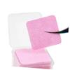 WRITWAA 400pcs Glue Cleaning Pads Reusable Cotton Rounds Cleaning Cloth for Eyelash Adhesive No Dregs No Chips view 2