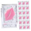 HAPINARY 20pcs Collagen Lip Masks Pink Lip Masks for Women Care Products Portable Films Random Style view 1