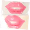 HAPINARY 20pcs Collagen Lip Masks Pink Lip Masks for Women Care Products Portable Films Random Style view 2