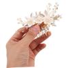 KESYOO Bridal Hair Combs with Rhinestones Handcrafted Crystal Flower Side Combs for Brides and Bridesmaids Elegant Wedding Hair Accessories for Women view 4