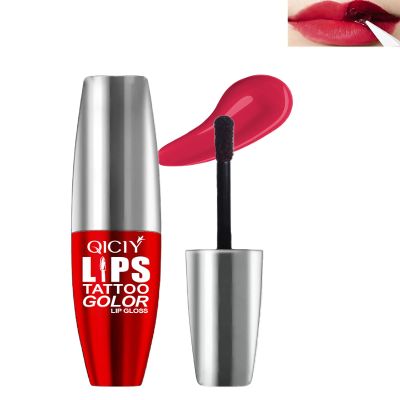 Peel Off Lip Tint Stain,Peel Off Lip Liner Stain Tattoo Nude Pink Lipgloss Long Lasting Waterproof, Non-Stick Highly Pigmented Red Matte Liquid Lipstick for Women All Skin Types Lipcolor Makeup-04