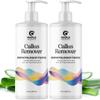 Exfoliating Callus Remover for Feet Care - Urea Foot Cream for Calluses and Dry Feet with Aloe and Tea Tree Essential Oil - Foot Callus Remover for Cracked Dead Corned and Rough Skin (16 Fl Oz) view 1