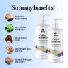 Exfoliating Callus Remover for Feet Care - Urea Foot Cream for Calluses and Dry Feet with Aloe and Tea Tree Essential Oil - Foot Callus Remover for Cracked Dead Corned and Rough Skin (16 Fl Oz) view 2
