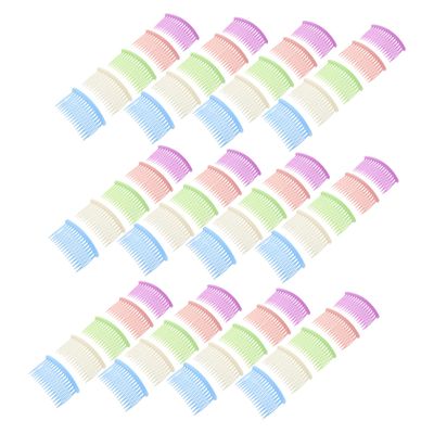 CALLARON 50pcs French Hair Combs Tooth Styling Clips for Women Versatile Accessories for Easy Detangling and Secure Fixing Outdoor Conditions