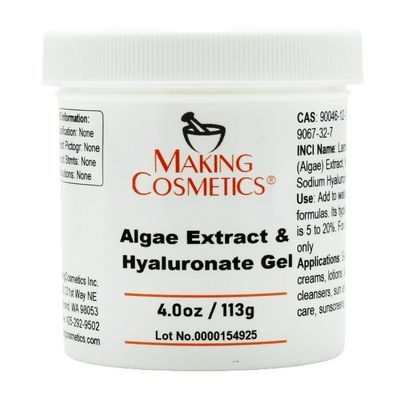Algae Extract & Hyaluronate Gel - 4.0oz / 113g - MakingCosmetics Skin & Hair Care Ingredients