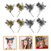HAPINARY 4pcs Glitter Star Headband Set for Women and Girls Decorative Tinsel Hair Accessories for Parties Festivals and Birthdays view 4