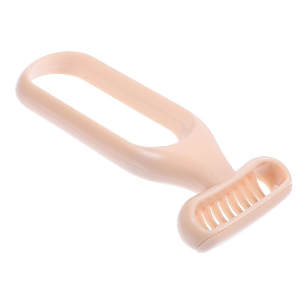 BIUDECO Stainless Steel Body Hair Trimmer for Women Portable Manual Hair Remover Tool for Legs and Underarms Painless Shaving Razor Ergonomic Design for Personal Grooming
