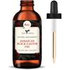 Pure and Organic Jamaican Black Castor Oil for Hair Growth  Rich in Omega Fatty Acids  Enhance Shine, Strength, and Thickness  Scalp Oil, Hair Care and Eyelash/Eyebrow Growth  4 oz view 1
