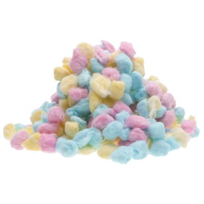 Outanaya 1Pack Colored Cotton Balls for Newborn Face Washing Soft and Gentle Makeup Removal for Crafts