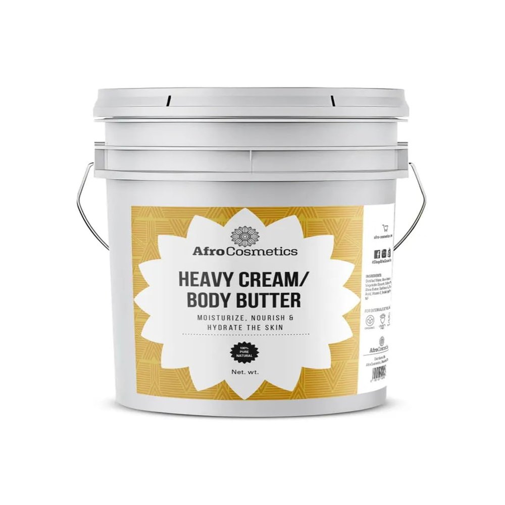 AFROCOSMETICS Unscented Soothing Heavy Cream For Skin 5 Gallon Bucket