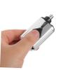 OATIPHO USB Rechargeable Nose and Ear Hair Trimmer for Men Women Precision Cutting Blades for Smooth Trimming Ergonomic Design Portable for Travel Low Noise Silver Finish view 4