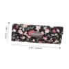 BIUDECO 4Pcs Flower Themed Lipstick Holder with Mirror Portable Lipstick Box Delicate Lip Gloss Case for Travel Camping Parties Design view 2