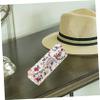 BIUDECO 4Pcs Flower Themed Lipstick Holder with Mirror Portable Lipstick Box Delicate Lip Gloss Case for Travel Camping Parties Design view 3