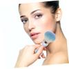 Beaupretty Large Soft Bristle Nail Dust Brush for Cleaning Manicure Powder Makeup Tool Blue view 4
