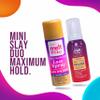 Esha Mini Slay Duo  Quick-Set Lace Spray & Edge Styling Mousse Bundle (2 Items) for Flawless Baby Hairs, Braids, and Lace Wig Finishes  Travel Size view 1