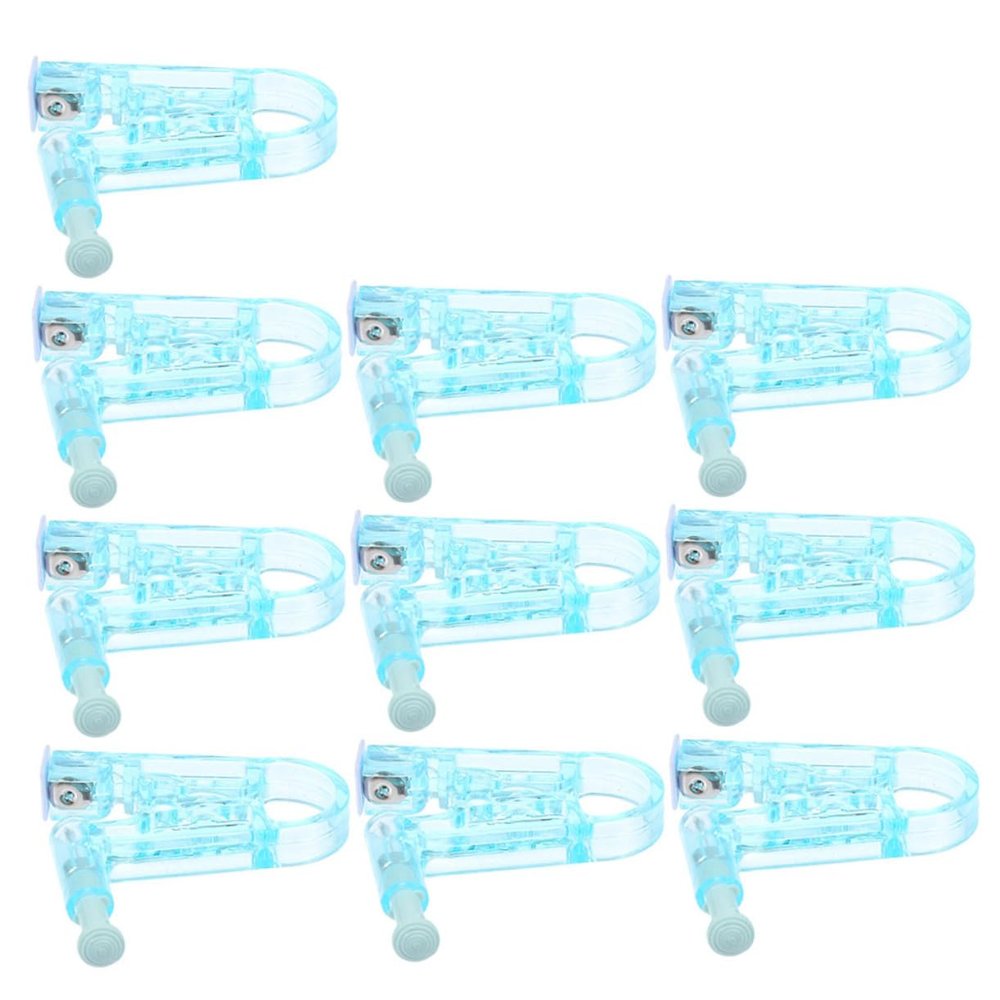 WRITWAA 10pcs Disposable Ear Piercing Tools Painless and Safe Ear Hole Piercers for Quick and Lightweight and Portable Design for Home Use and Professional Application