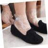 Beaupretty 1 Set Foot Covers Moisturizing Foot Care Socks for Spa Salon Use for Therapy Bath Pedicure Accessories Random Color view 4