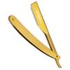 Regale Gold Razor For Professional Barbering, Titanium Gold Quality Blade Razor with 100 Blades, Classic Stainless Steel Barbero Shaver for a Smooth & Precise Shave, Premium Barber Razors view 1