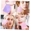 CALLARON 2pcs Silicone Facial Cleansing Brush for Face Cleaning Exfoliating Face Wash Tool Skincare view 2