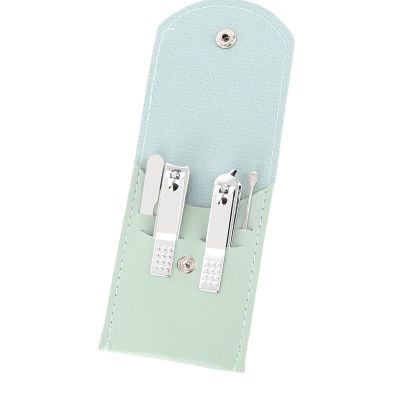 4 Pcs Manicure Set Nails Clippers Toenail Cutter Ear Pick Nails Tool Set Nails File Pedicure Kits Fingernail Clippers