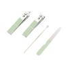 4 Pcs Manicure Set Nails Clippers Toenail Cutter Ear Pick Nails Tool Set Nails File Pedicure Kits Fingernail Clippers view 4