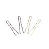 20PCS 5cm U Shape Hair Clips for Women Girls Bride Hair Styling Accessories Black Gold Brown Hairpins Metal Barrettes(Gold) view 4
