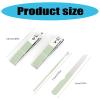 4 Pcs Manicure Set Nails Clippers Toenail Cutter Ear Pick Nails Tool Set Nails File Pedicure Kits Fingernail Clippers view 3