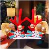 1Pair Women Girls Cartoon Christmas Antlers Hairpins Year Sweet Hair Decorate Barrettes Hair Clips Novelty Hair Accessories(14) view 1