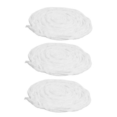FRCOLOR 3 Packs Disposable Hairdressing Cotton Coils for Perming and Dyeing Water Absorbent Beauty Strips for Salon Use Convenient Cotton Rolls for Professionals