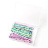 50/100Pcs Colorful Wedding Alloy Hair Clips Hairpins Barrette Hairpins Hair Accessories(AG121802-J 50PCS) view 1