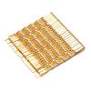 24pcs/Set 5.5cm Metal Barrettes Gold Silver Spiral Hair Clips Color Hairpins for Women Girls Hair Styling Accessories(Gold) view 1