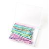 50/100pcs Wedding Alloy Hair Clips Hairpins Barrette Hairpins Hair Accessories Black Side Wire Folder Styling Tools(50pcs B) view 1