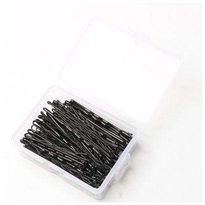 50/100Pcs Colorful Wedding Alloy Hair Clips Hairpins Barrette Hairpins Hair Accessories(AG121802-G 100PCS)