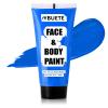 YBUETE Blue Water Based Face Body Paint, 2.37 OZ Large Tube Full Coverage Face Paint for Avatar Smurfs Mermaid Cosplay Makeup, Washable Royal Blue Body Painting Cream for Adult Halloween SFX Makeup view 1