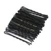 10-20Pcs 5-6cm Invisible Black Wavy Grips Hairstyle Hairpins Women Salon Barrette Straight Hair Clips Styling Tool(Wave 5cm 20pcs) view 2