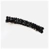 1Pc Bling Crystal Hairpins Headwear for Women Girls Rhinestone Hair Clips Pins Barrette Styling Tools Accessories 7 Colors(Black) view 1