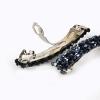 1Pc Bling Crystal Hairpins Headwear for Women Girls Rhinestone Hair Clips Pins Barrette Styling Tools Accessories 7 Colors(Black) view 2