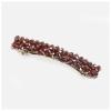 1Pc Bling Crystal Hairpins Headwear for Women Girls Rhinestone Hair Clips Pins Barrette Styling Tools Accessories 7 Colors(Purple) view 1