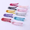10/20pcs 5cm Color Glitter Hairpins Metal Barrette BB Hair Clips Snap Pins Women Hair Accessories(Purple,20pcs) view 3