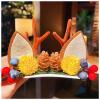 1Pair Women Girls Cartoon Christmas Antlers Hairpins Year Sweet Hair Decorate Barrettes Hair Clips Novelty Hair Accessories(12) view 1