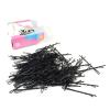 100 Pcs/lot 5CM Black Hairpins for Women Hair Clip Lady Invisible Wave Hairgrip Metal Hairclip Side Wire Word Folder view 1